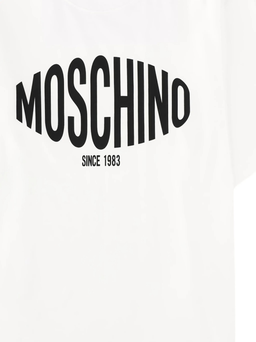 Tricou Moschino alb - Img 2
