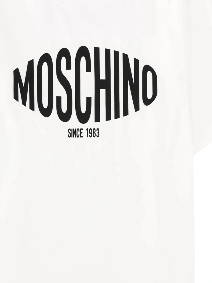 Tricou Moschino alb - Img 2