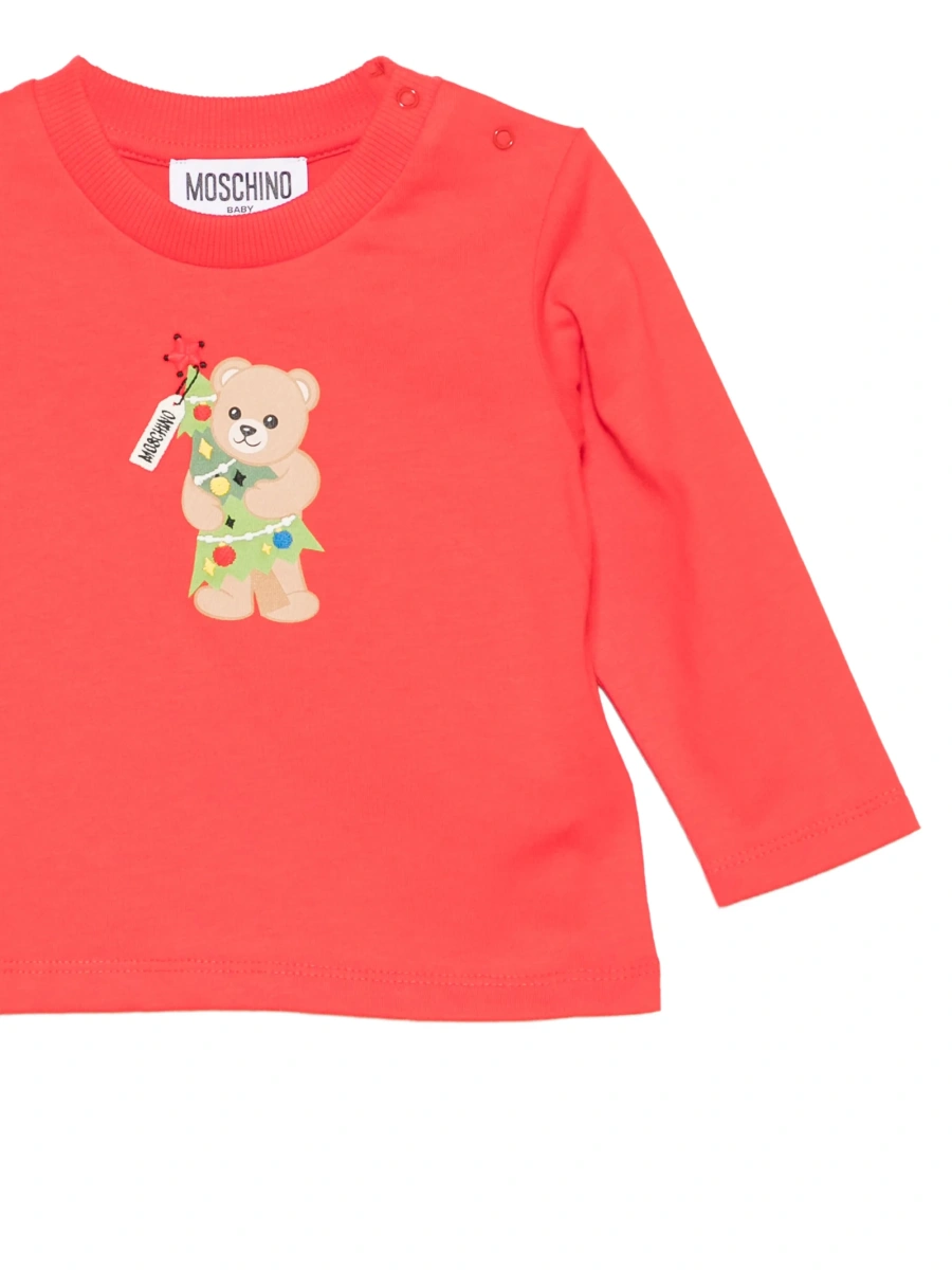 Tricou Moschino rosu - Img 3