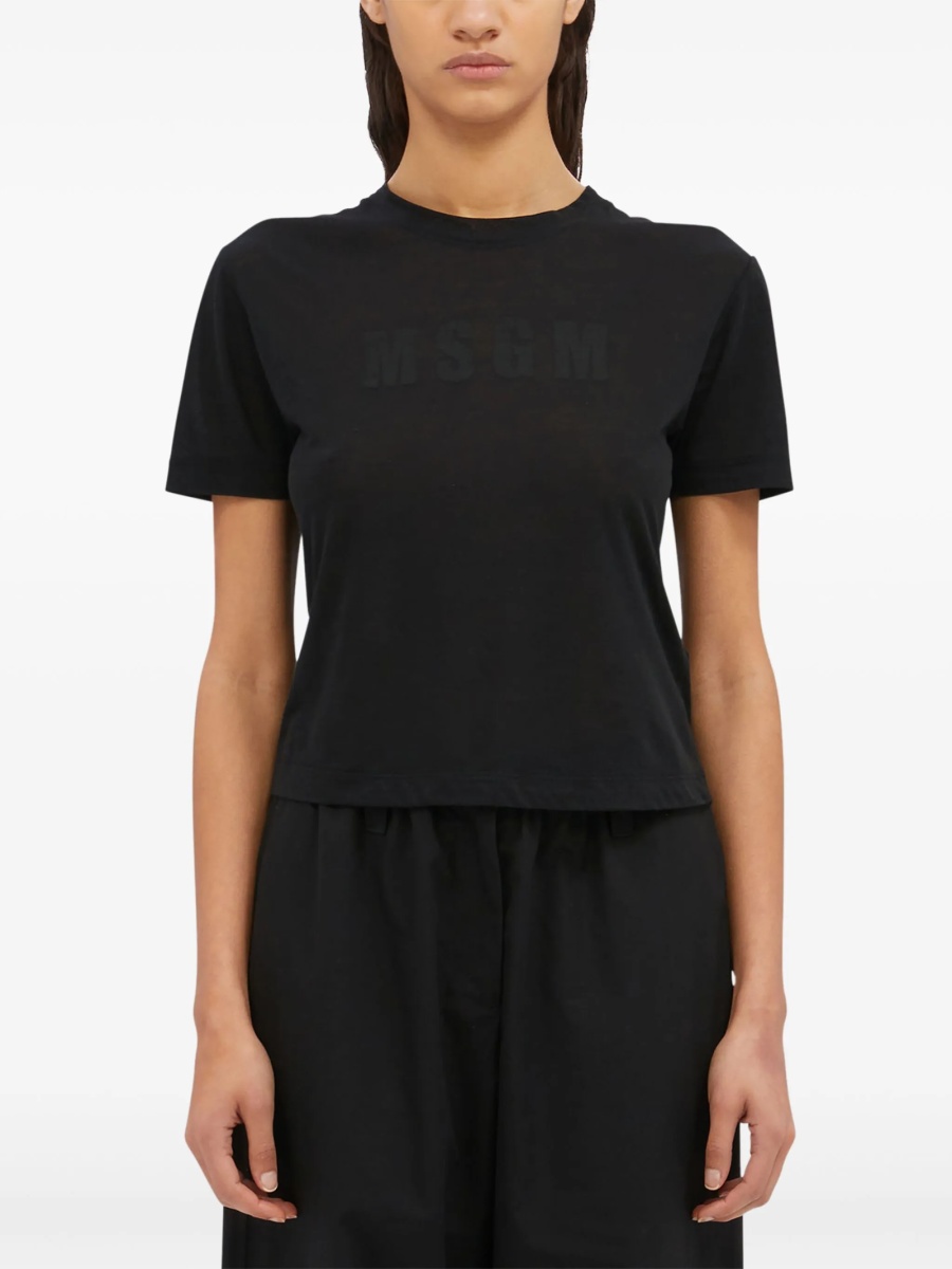 Tricou MSGM negru - Img 3