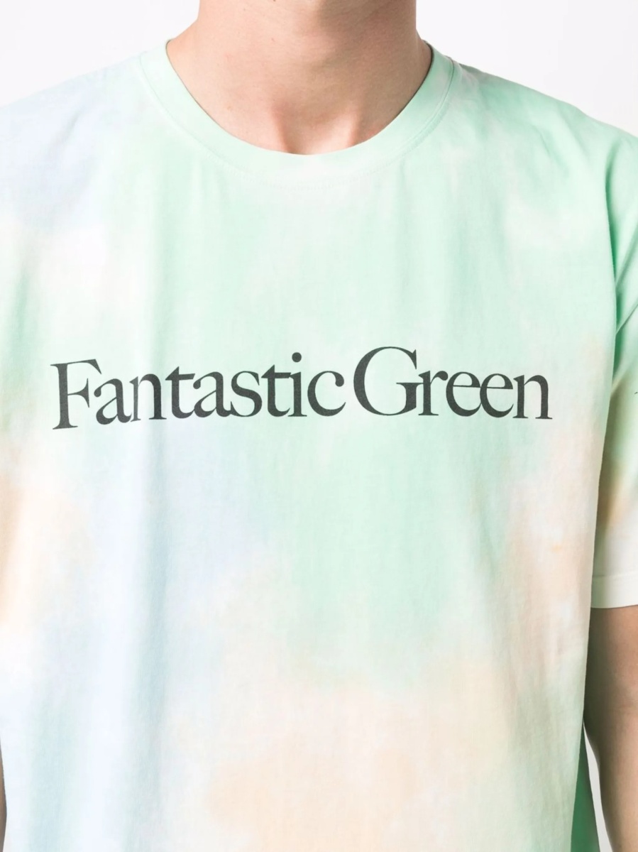 Tricou MSGM verde - Img 5