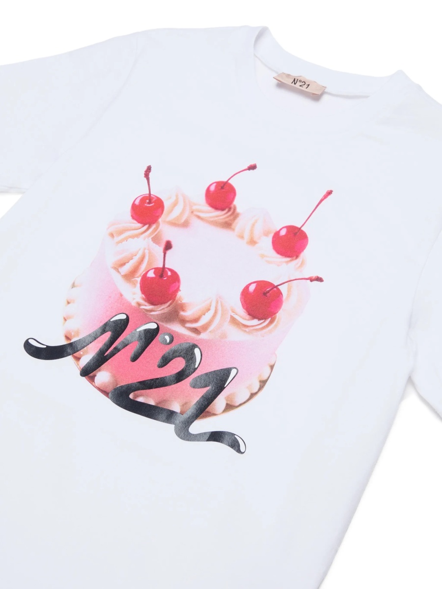 Tricou N°21 Kids alb - Img 3
