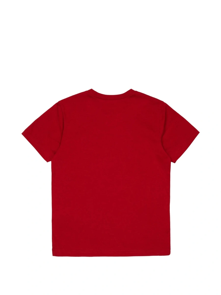 Tricou N°21 Kids rosu din bumbac - Img 4