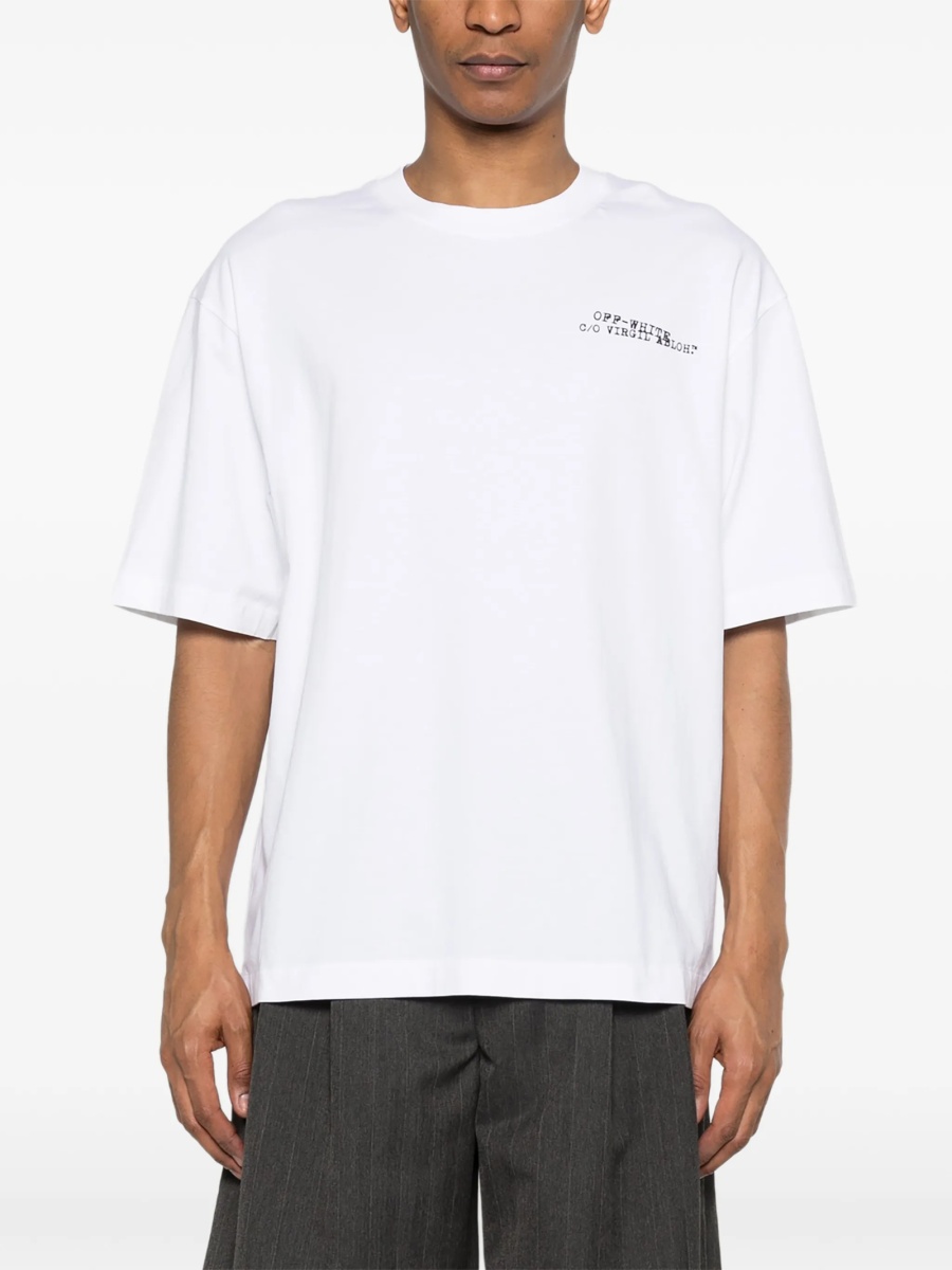 Tricou Off-White alb - Img 3