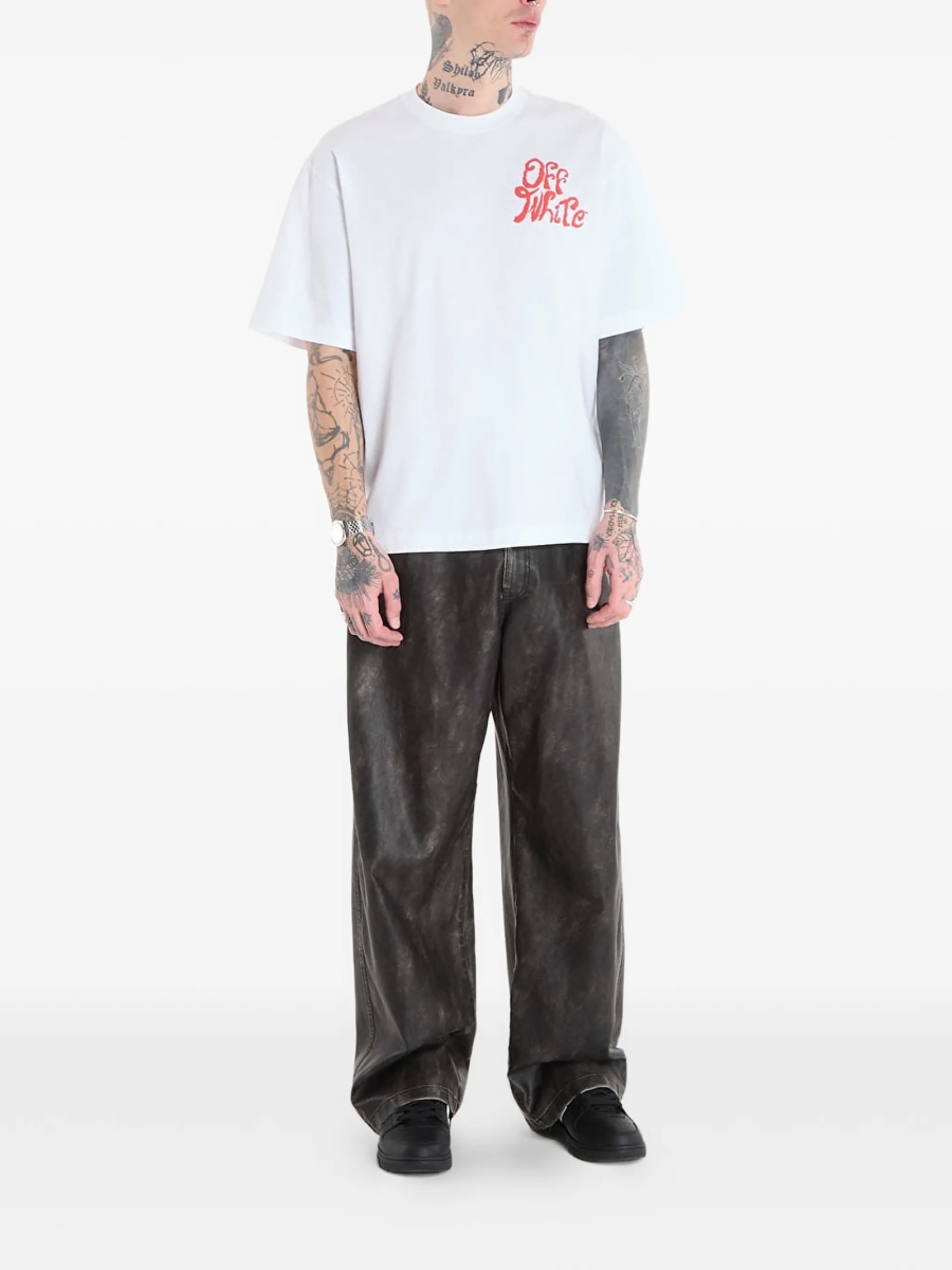 Tricou Off-White alb - Img 2