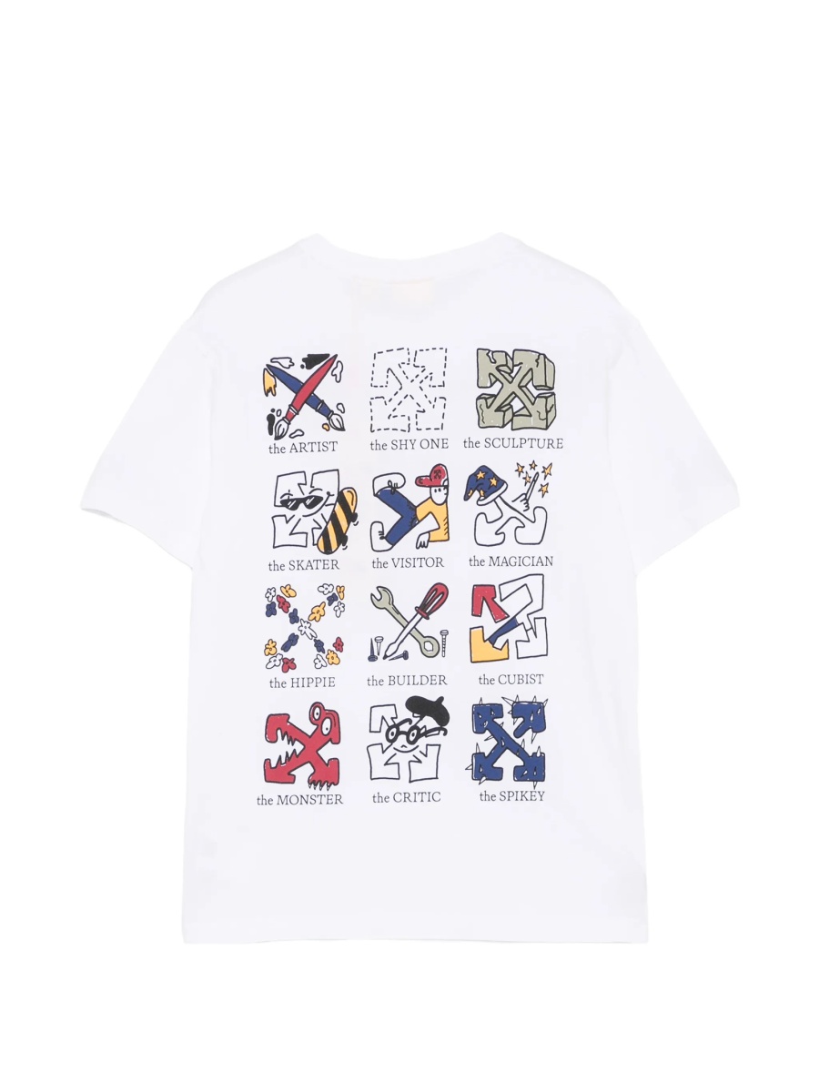 Tricou Off-White alb - Img 2