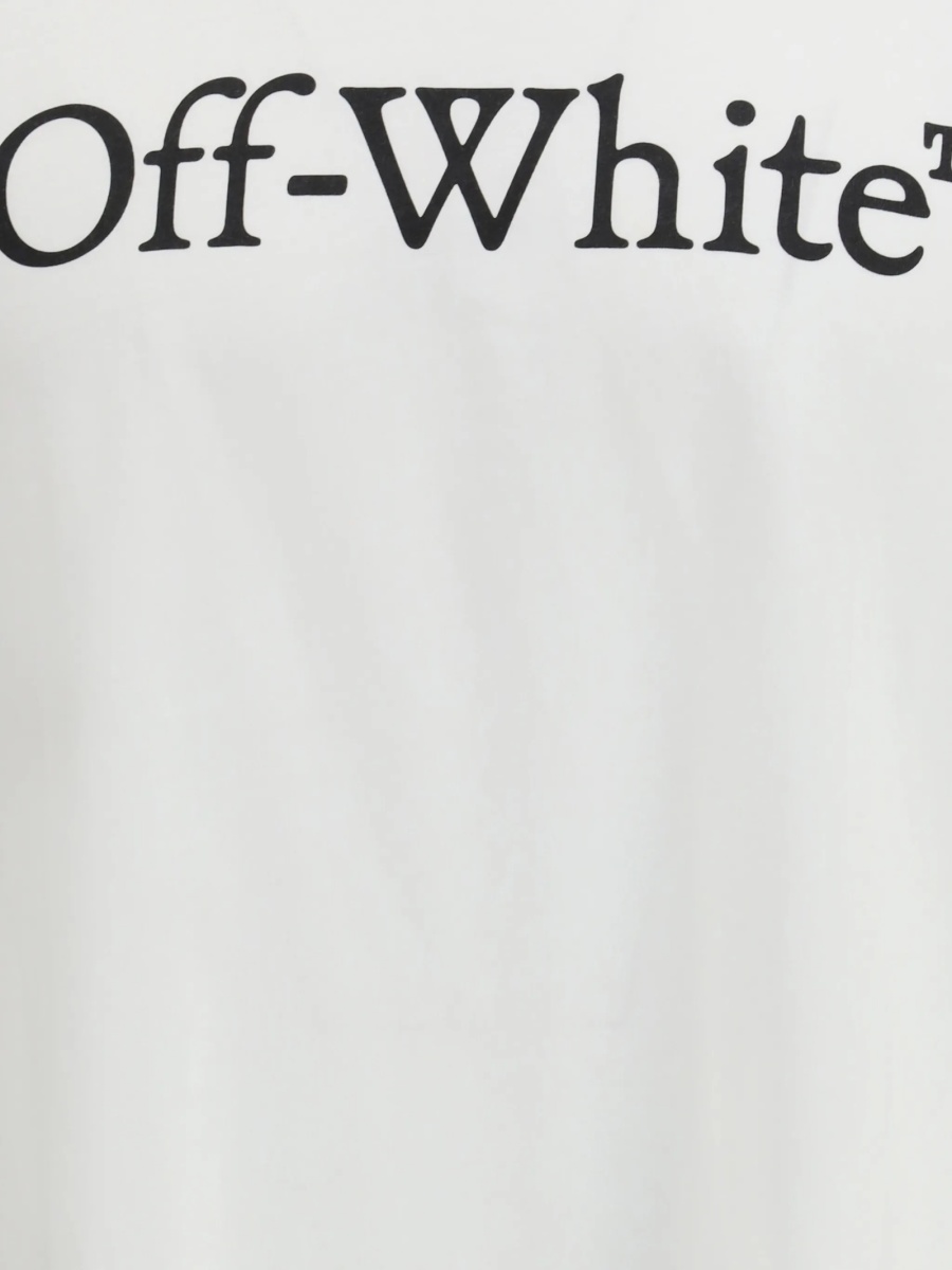 Tricou Off-White Bookish alb - Img 4