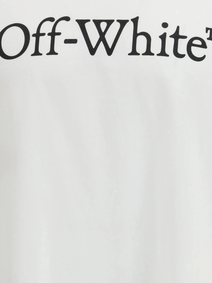 Tricou Off-White Bookish alb - Img 4