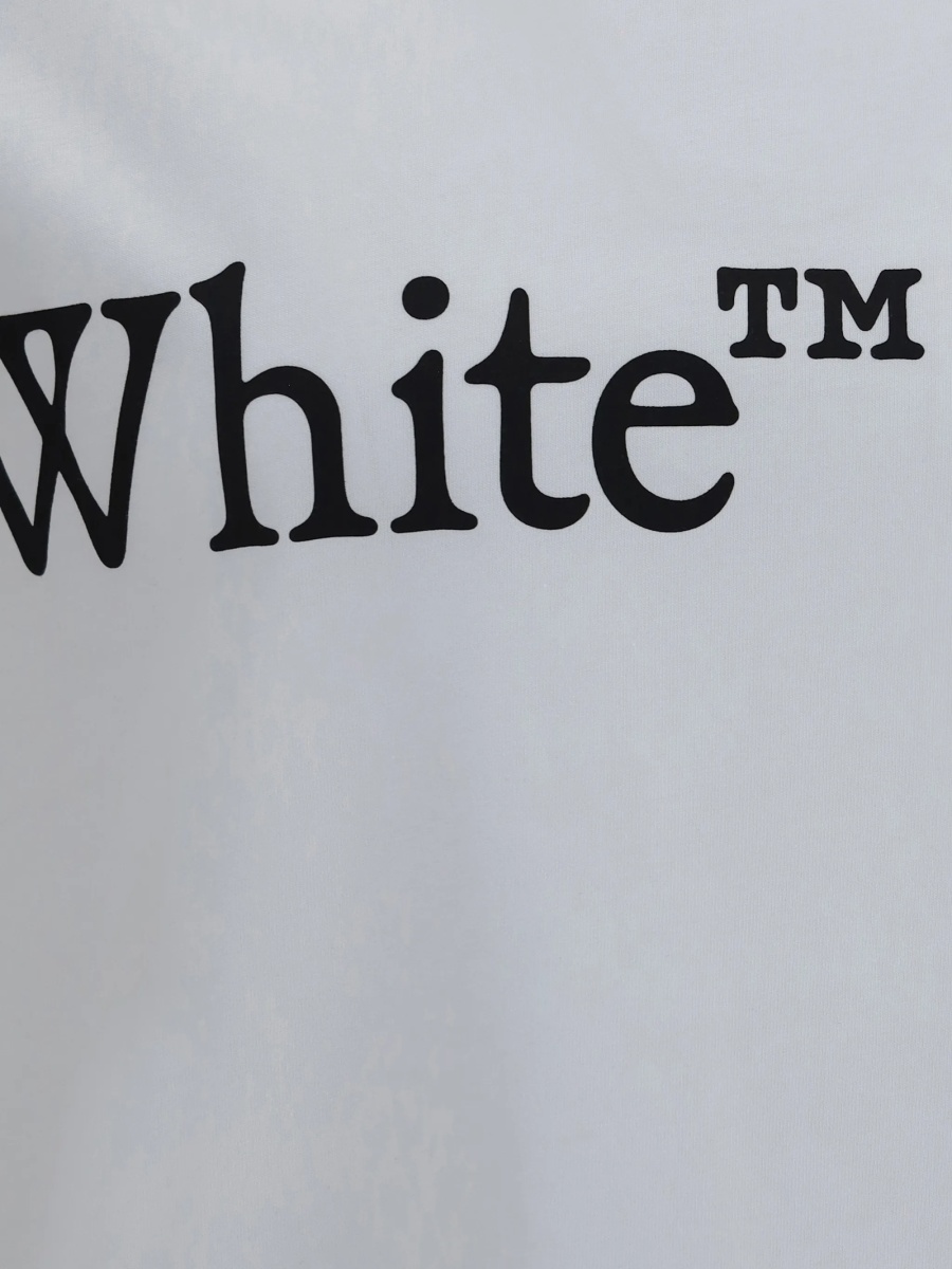 Tricou Off-White Bookish alb - Img 3