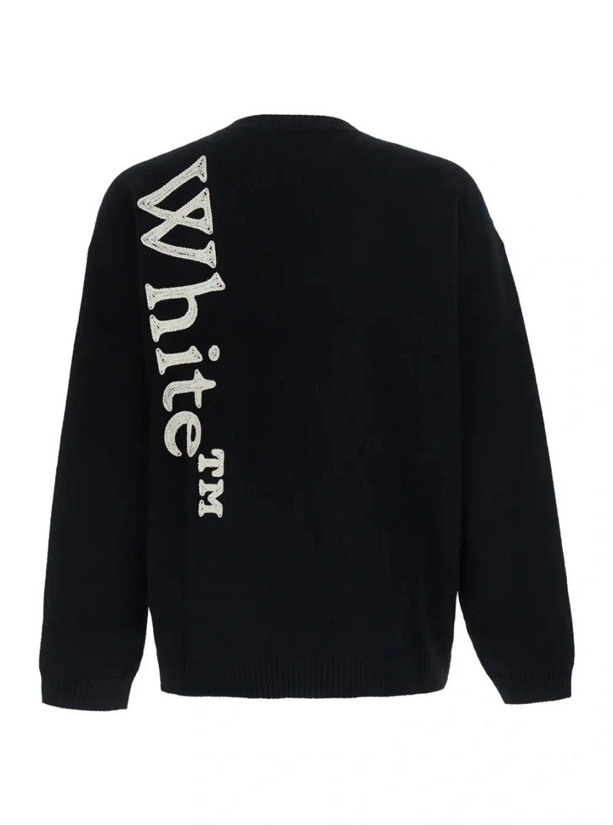 Tricou Off-White negru din bumbac - Img 2