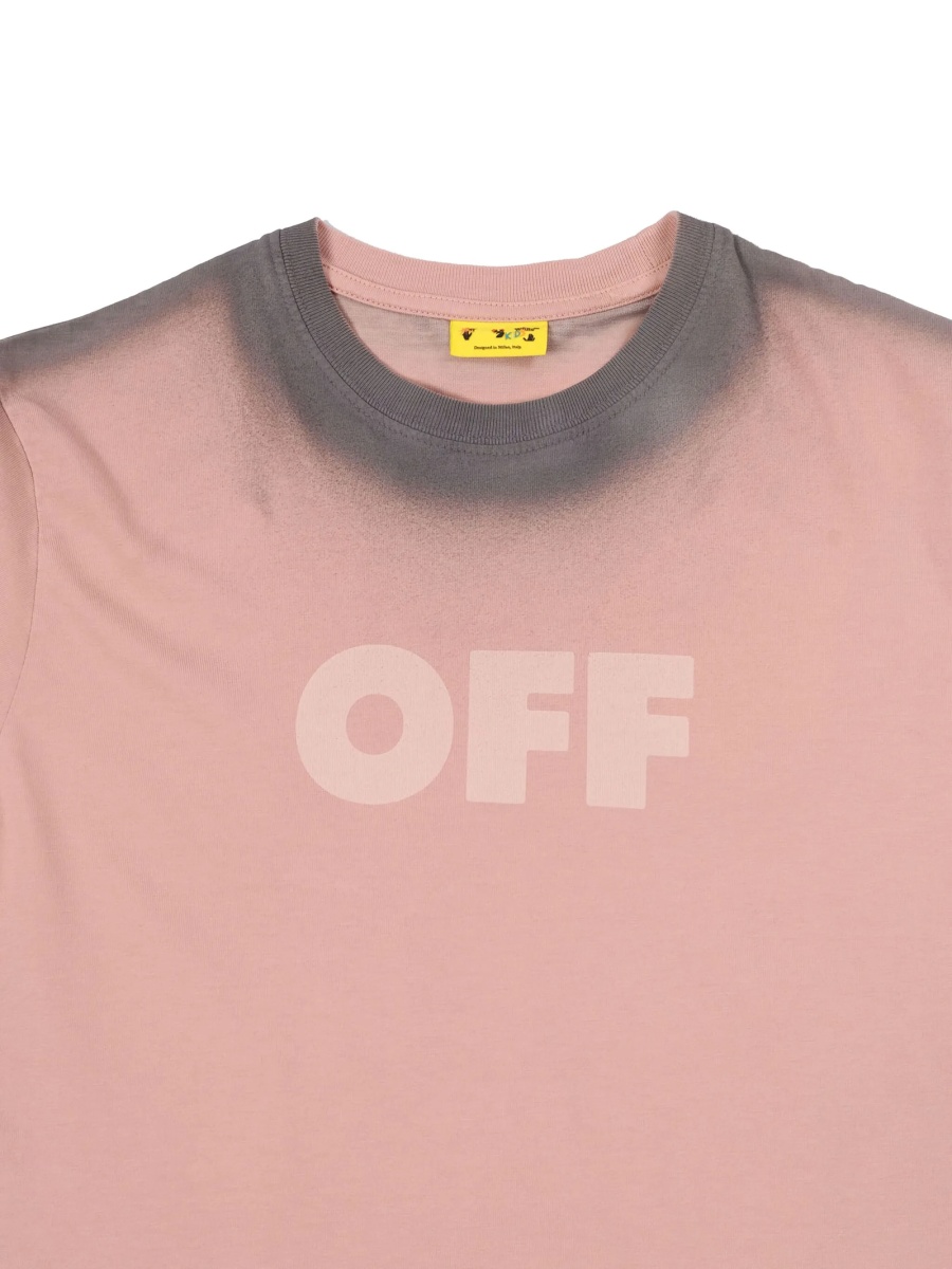 Tricou Off-White roz - Img 3