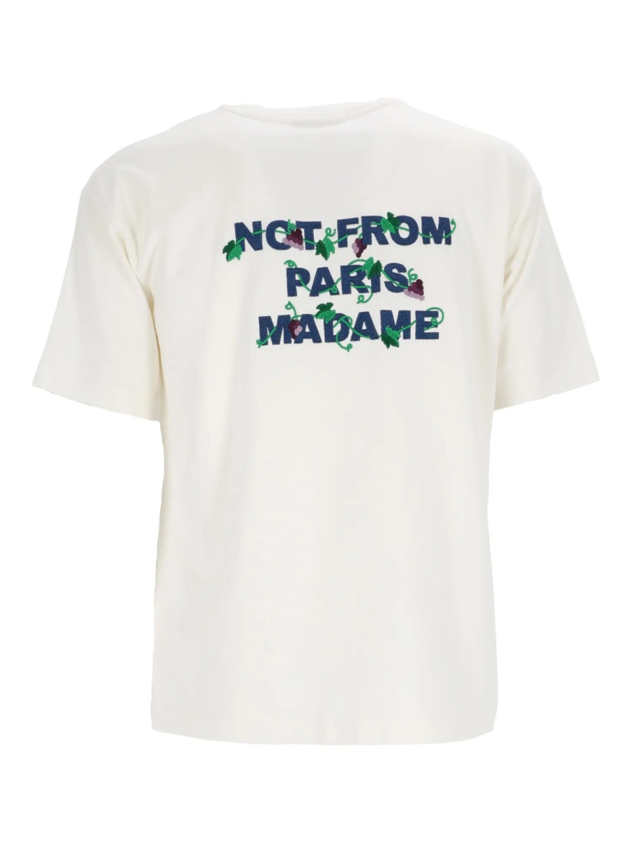 Tricou OFF WHITE Vine Embroidered Slogan T-shirt - Img 2