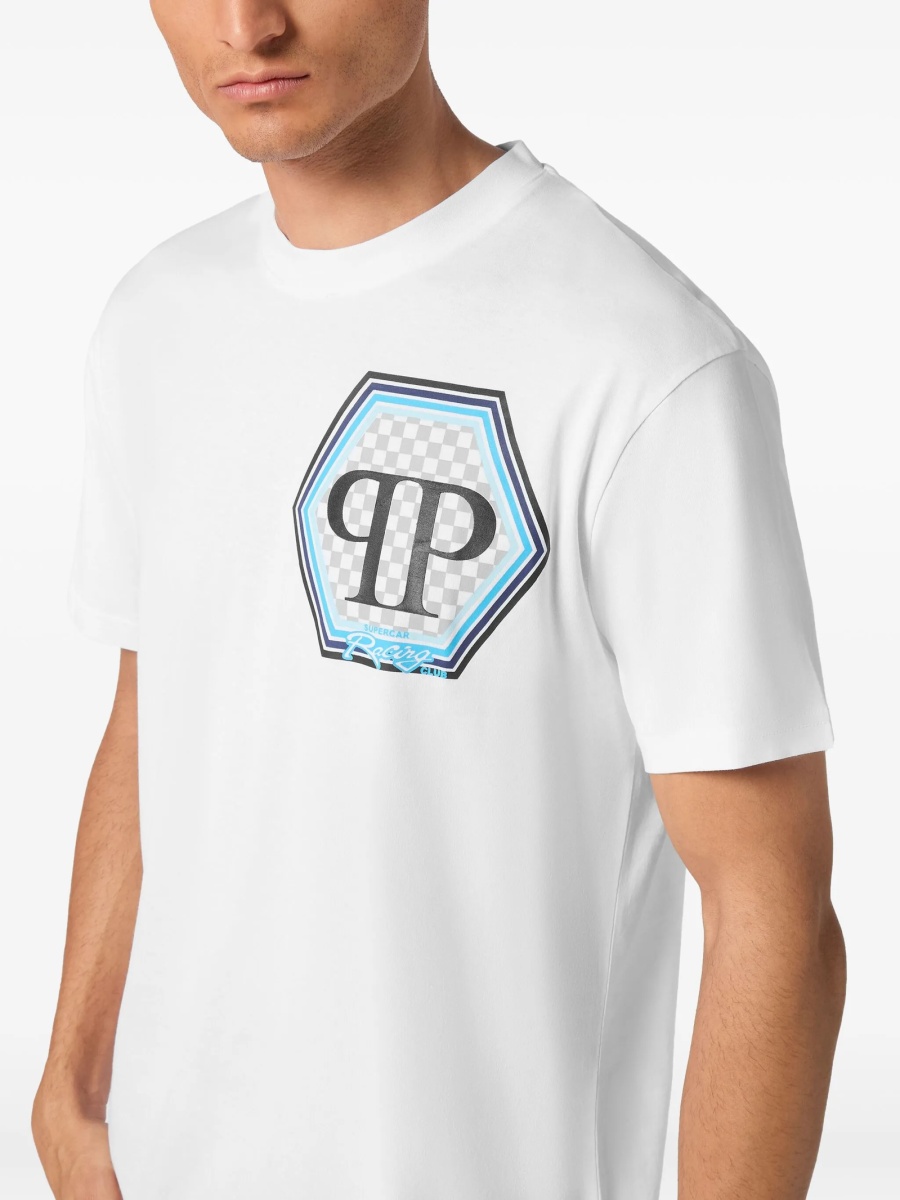 Tricou Philipp Plein alb - Img 5