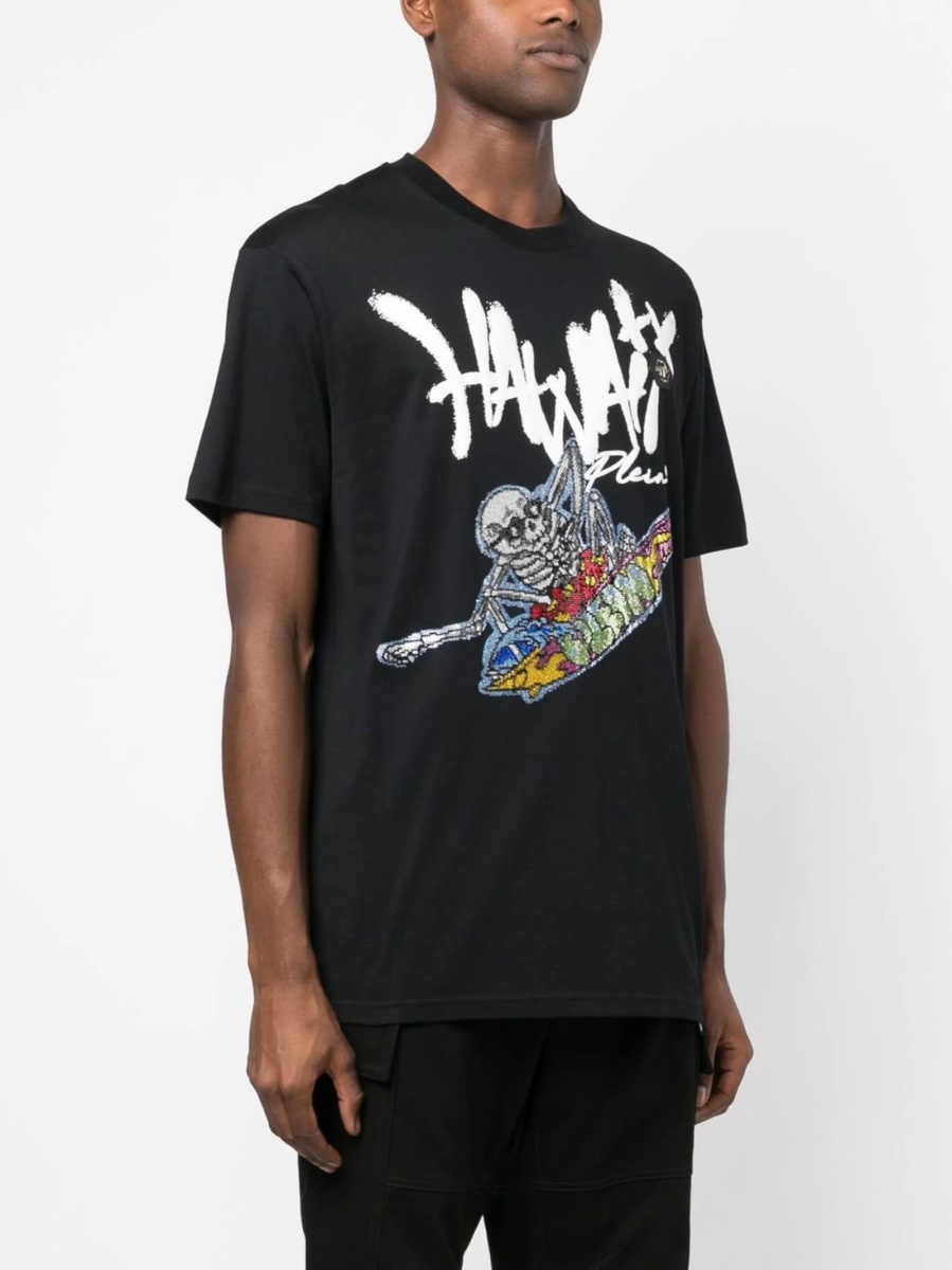 Tricou Philipp Plein negru - Img 3