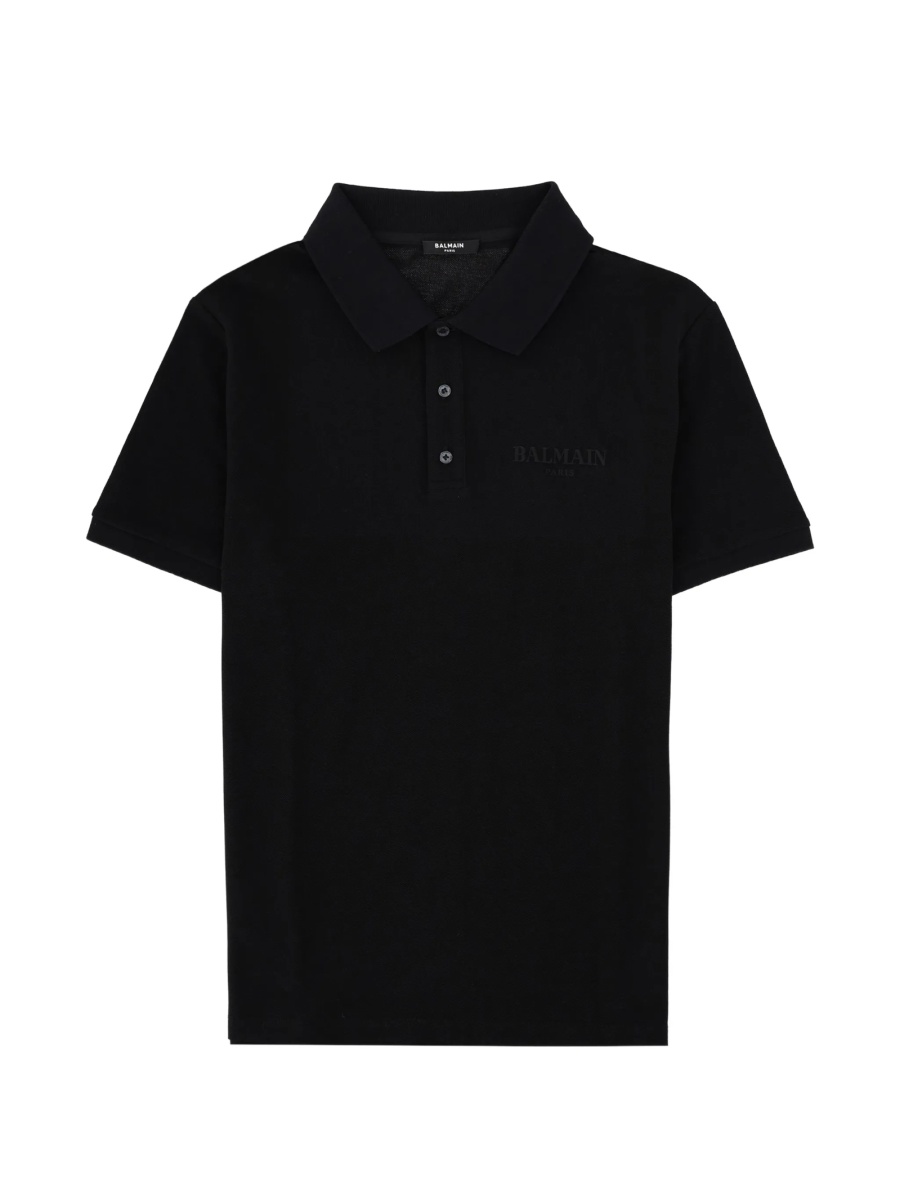 Tricou Polo Balmain negru - Img 2