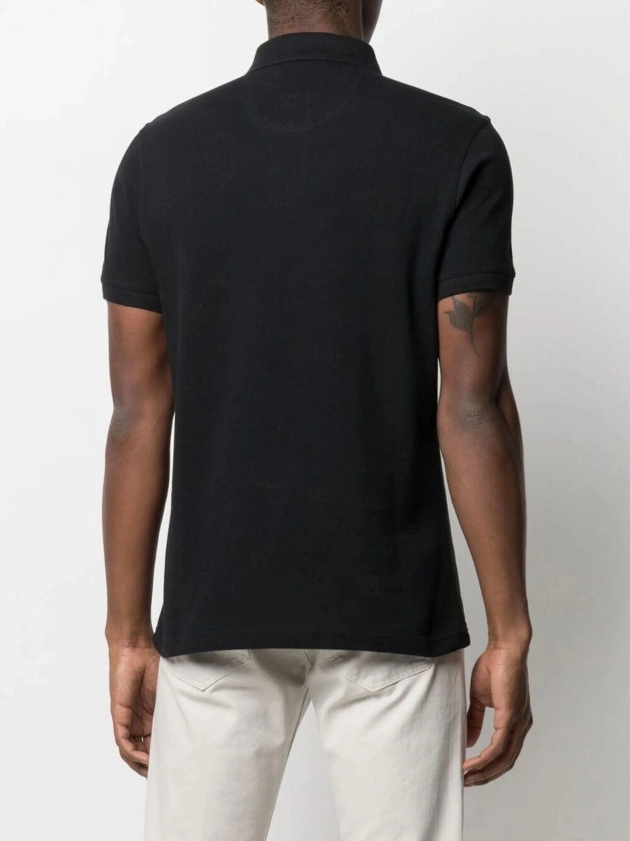 Tricou Polo Barbour negru - Img 4