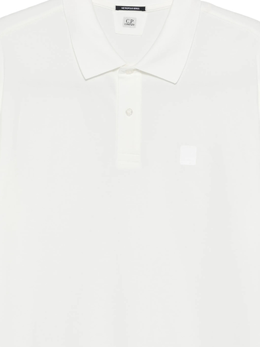 Tricou Polo C.P. Company alb - Img 3