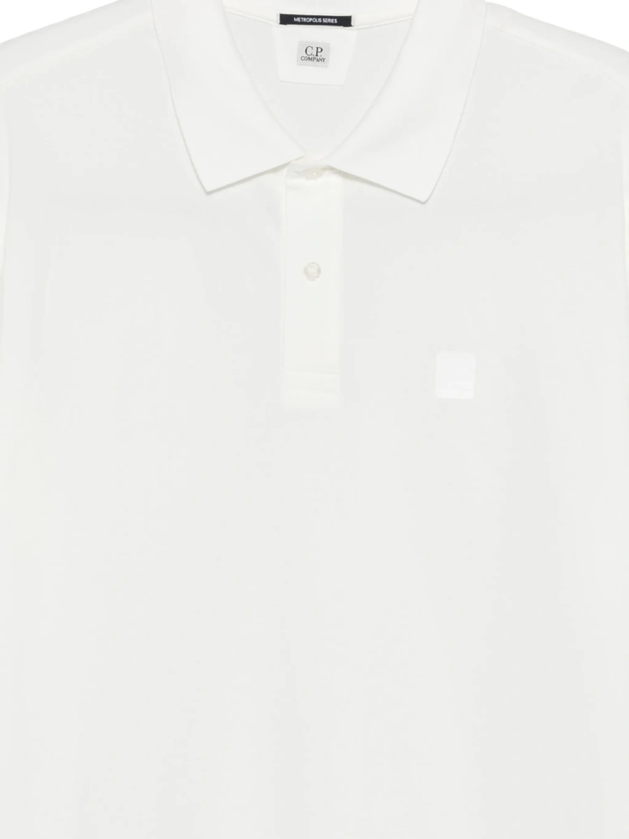 Tricou Polo C.P. Company alb - Img 3