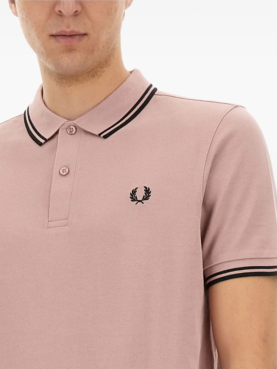 Tricou Polo Comme des Garçons roz - Img 4