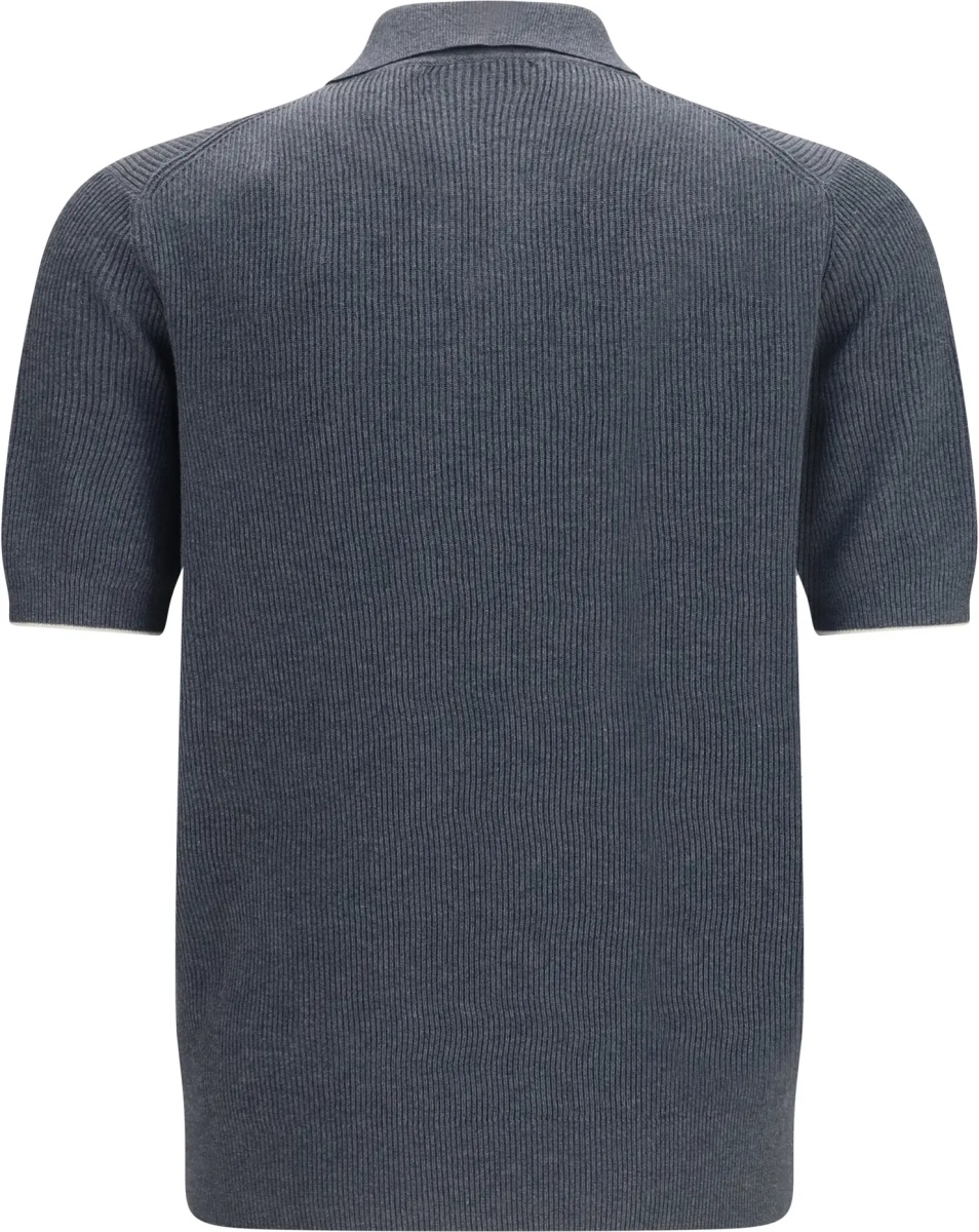 Tricou Polo Cotton ribbed Polo - Img 2