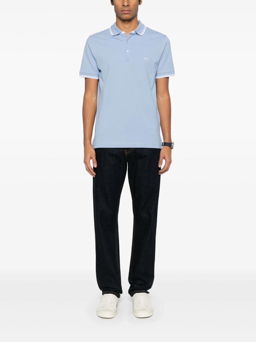 Tricou Polo Fay albastru - Img 2