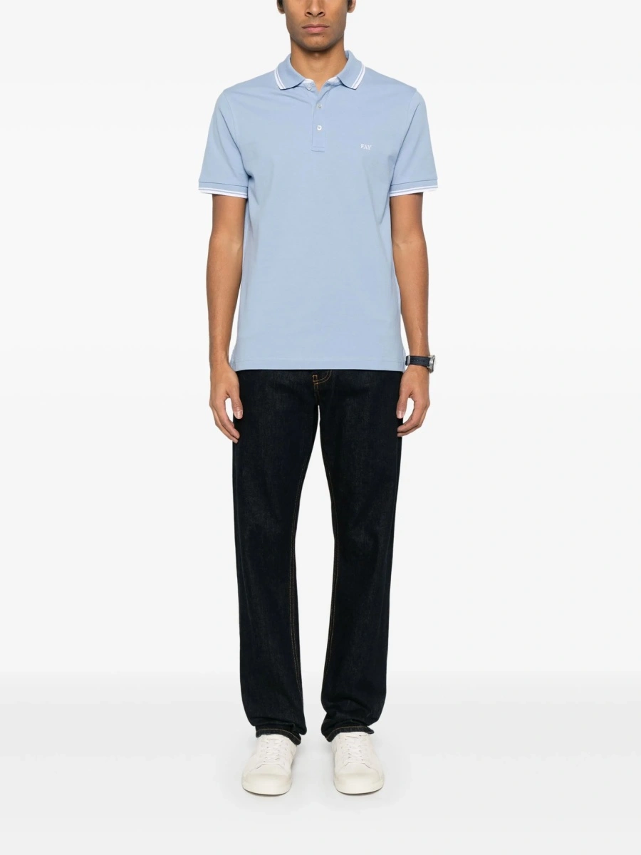 Tricou Polo Fay albastru - Img 2