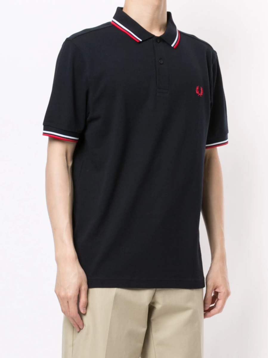Tricou Polo Fred Perry albastru - Img 3