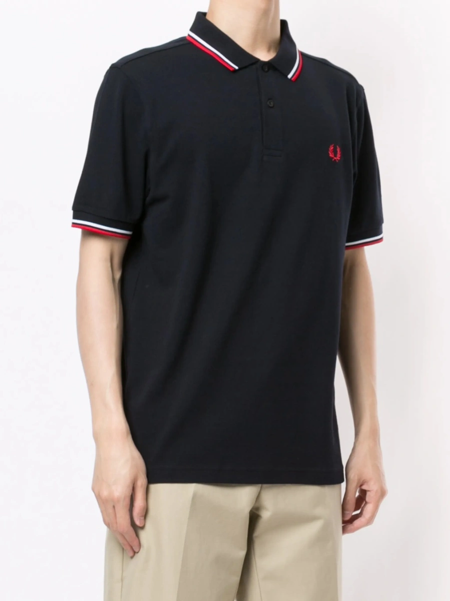 Tricou Polo Fred Perry albastru - Img 3