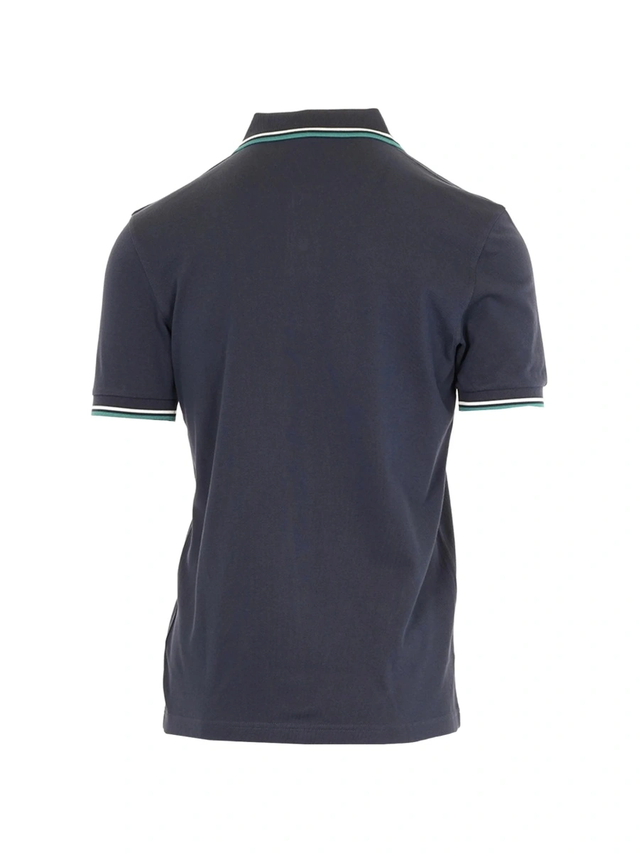 Tricou Polo Fred Perry albastru - Img 2