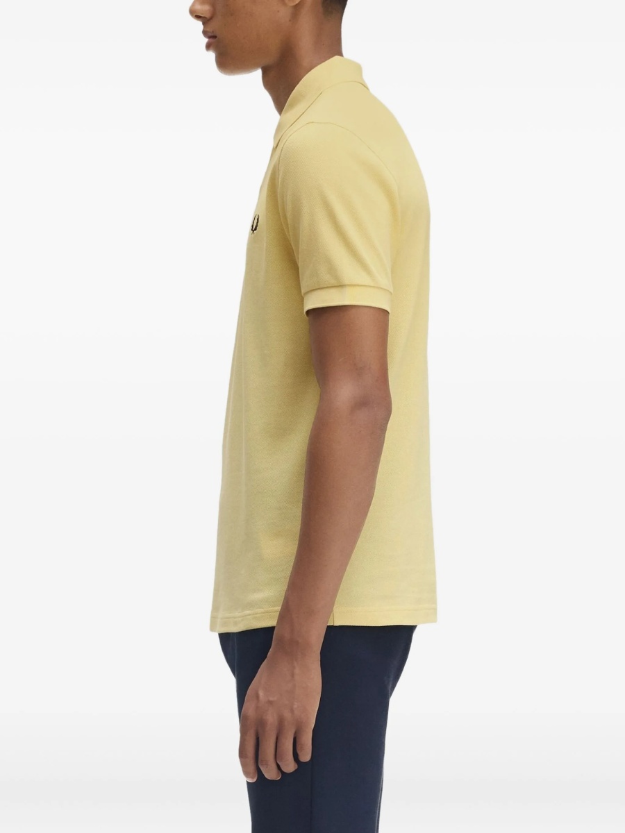 Tricou Polo Fred Perry galben - Img 3