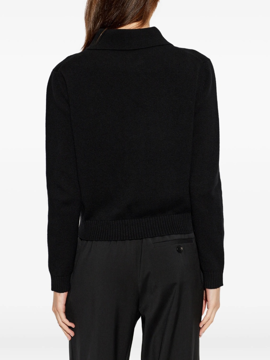 Tricou Polo Givenchy negru - Img 4