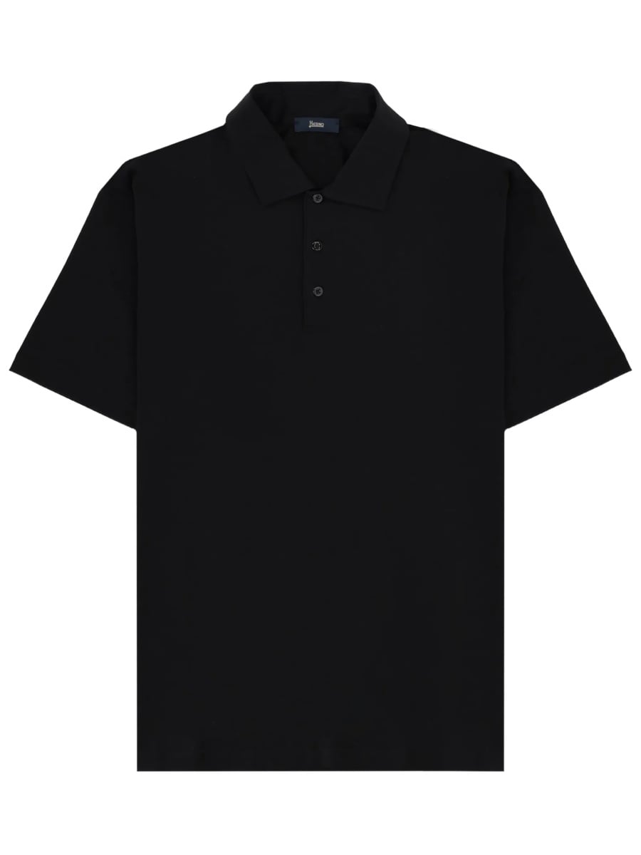 Tricou Polo Herno negru - Img 2