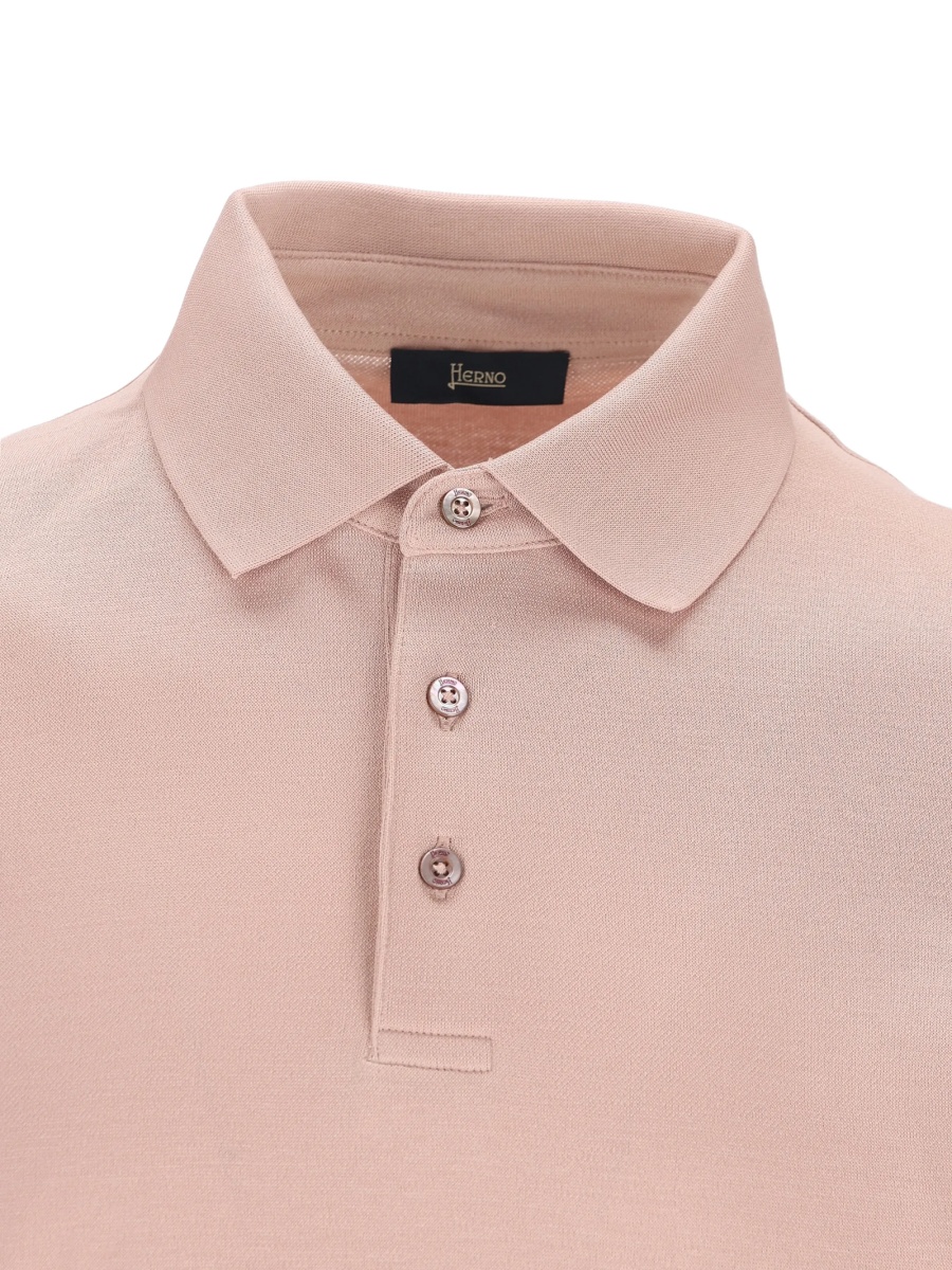 Tricou Polo Herno roz - Img 4