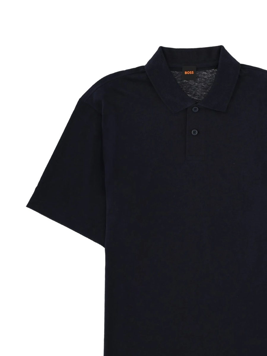 Tricou Polo Hugo Boss albastru - Img 2