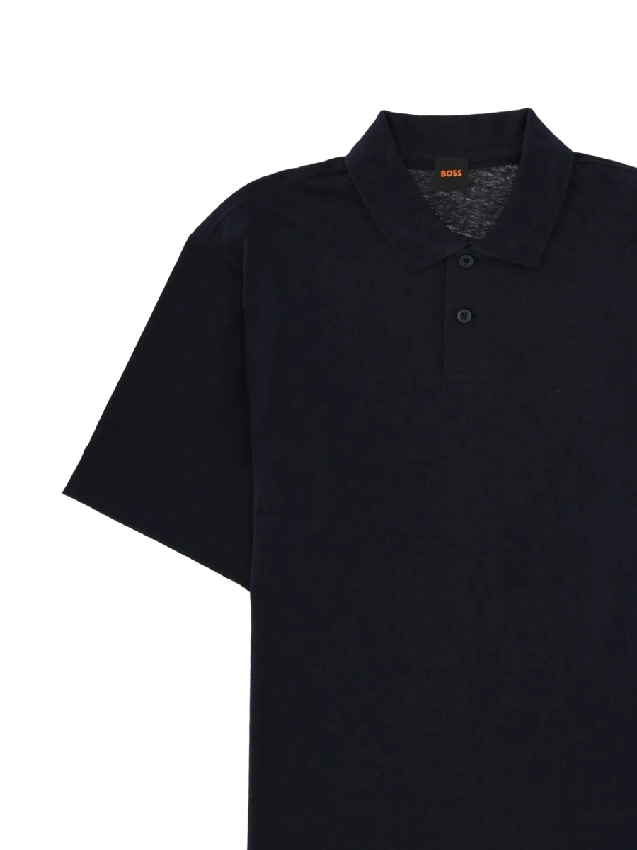 Tricou Polo Hugo Boss albastru - Img 2