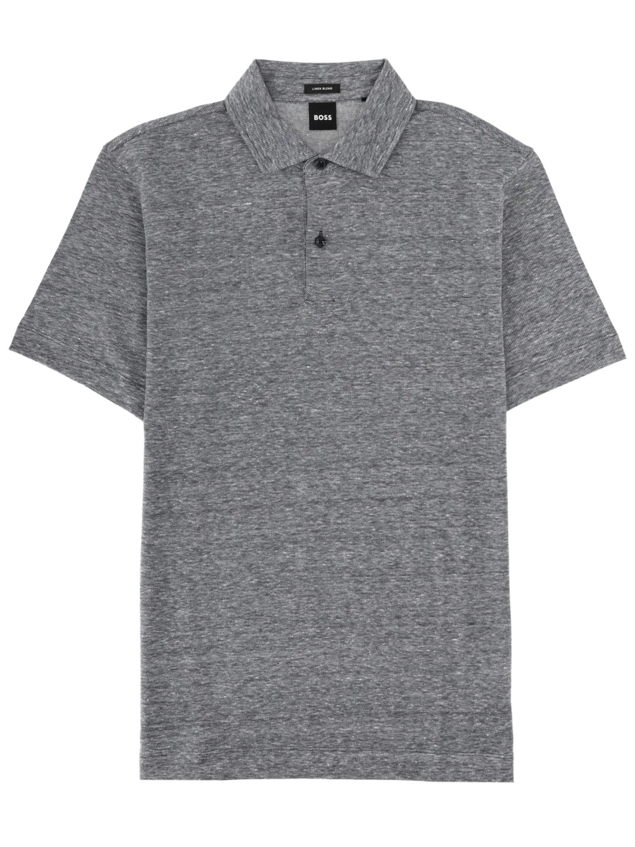 Tricou Polo Hugo Boss gri - Img 2