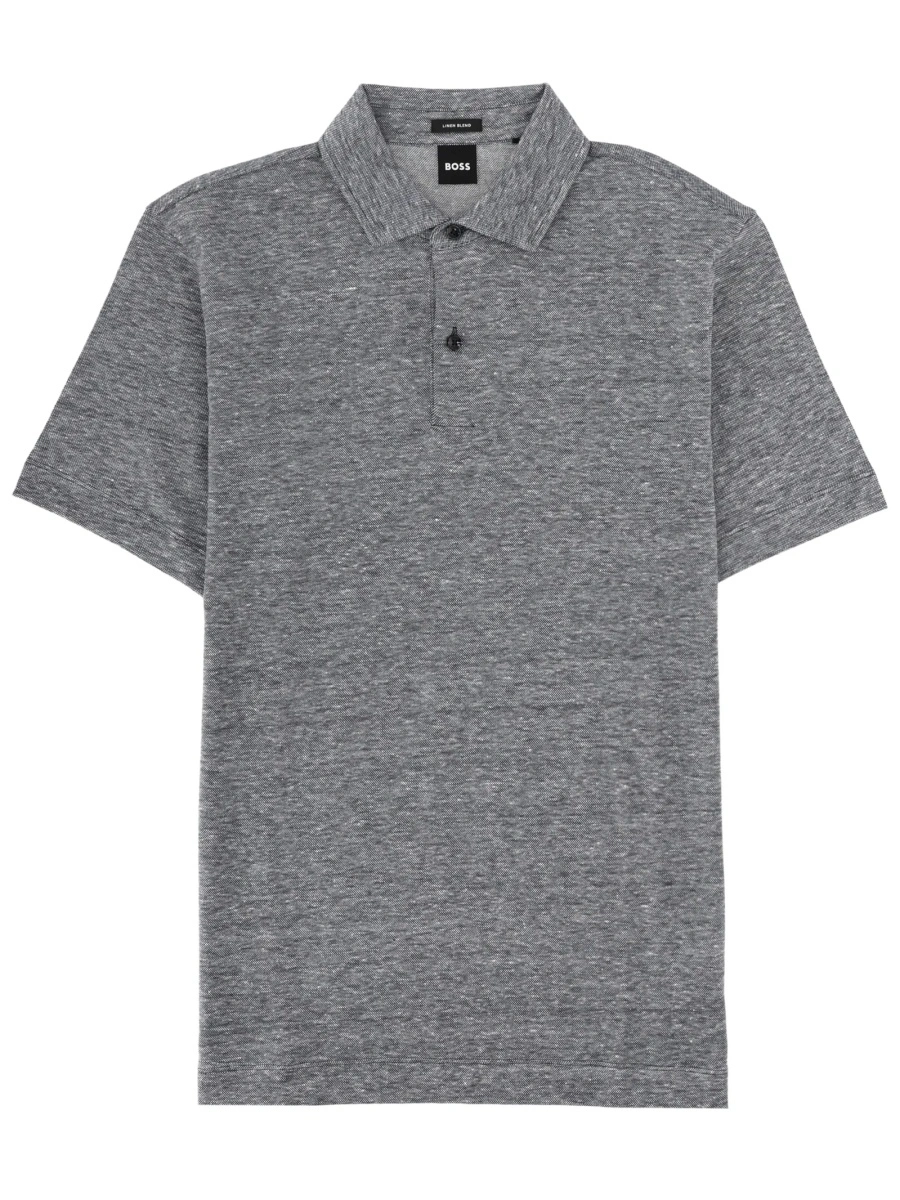 Tricou Polo Hugo Boss gri - Img 2