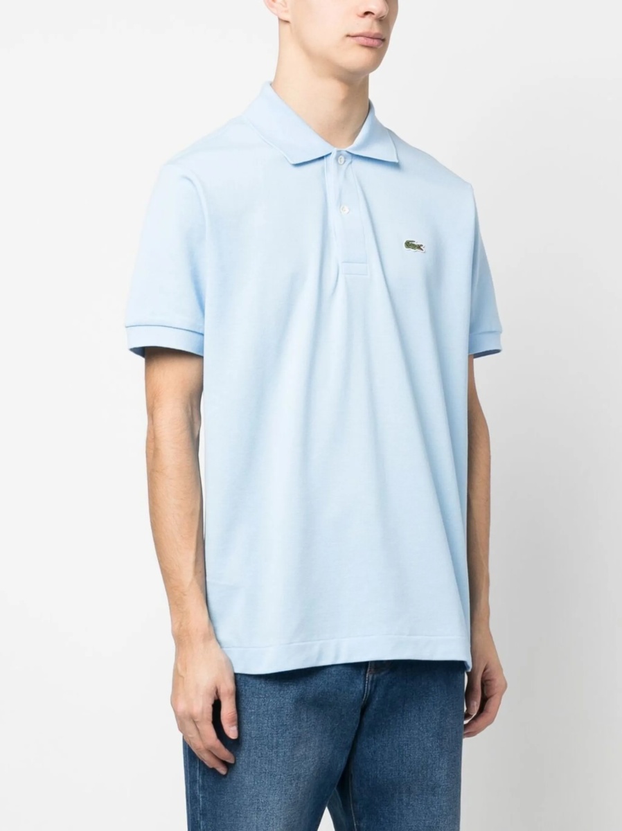 Tricou Polo Lacoste albastru - Img 3