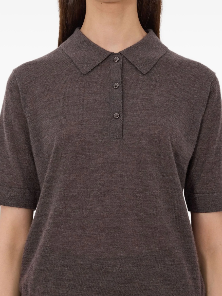 Tricou Polo LOULOU DE SAISON maro - Img 5