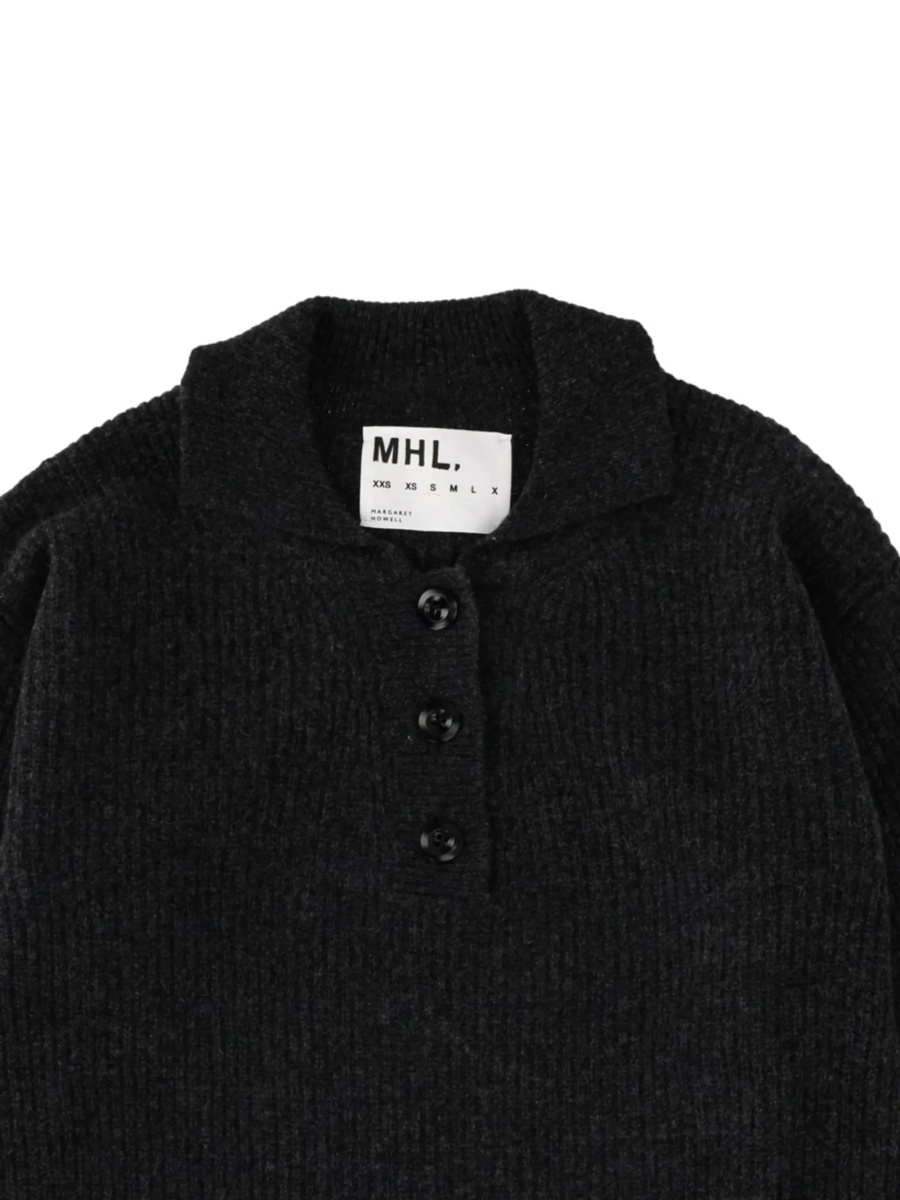 Tricou Polo Margaret Howell negru - Img 2