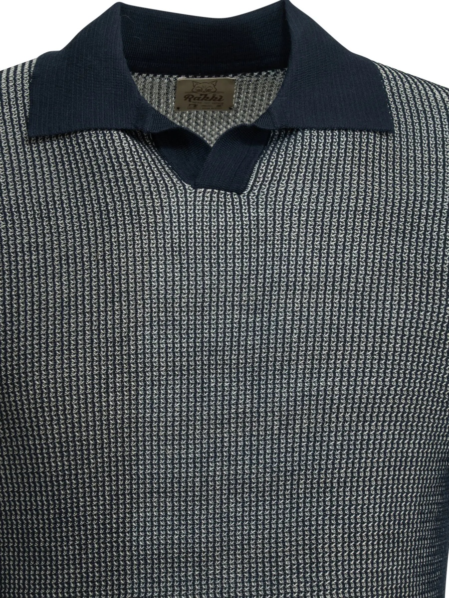Tricou Polo "Mercedes 300" buttonless polo shirt - Img 3