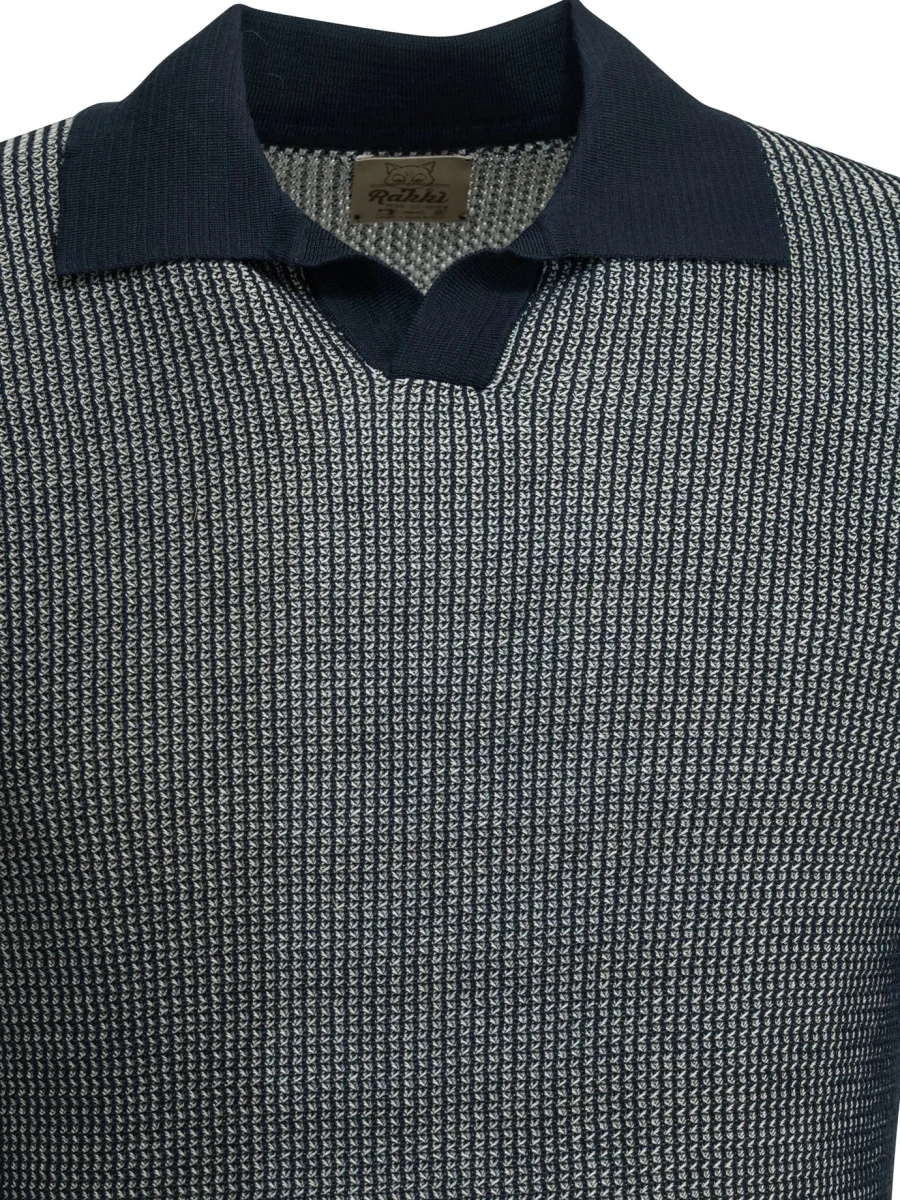 Tricou Polo "Mercedes 300" buttonless polo shirt - Img 3