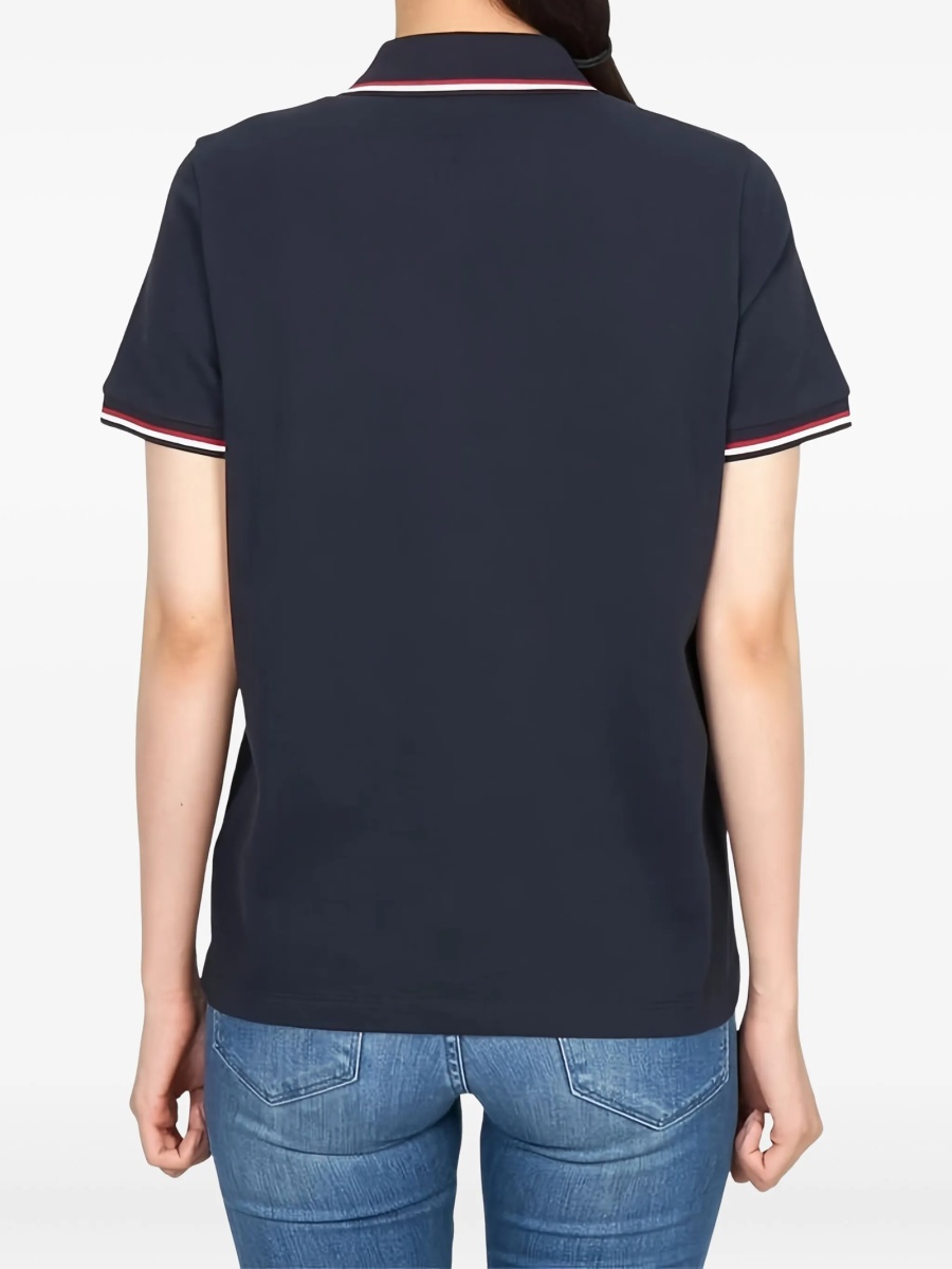 Tricou Polo Moncler albastru - Img 2