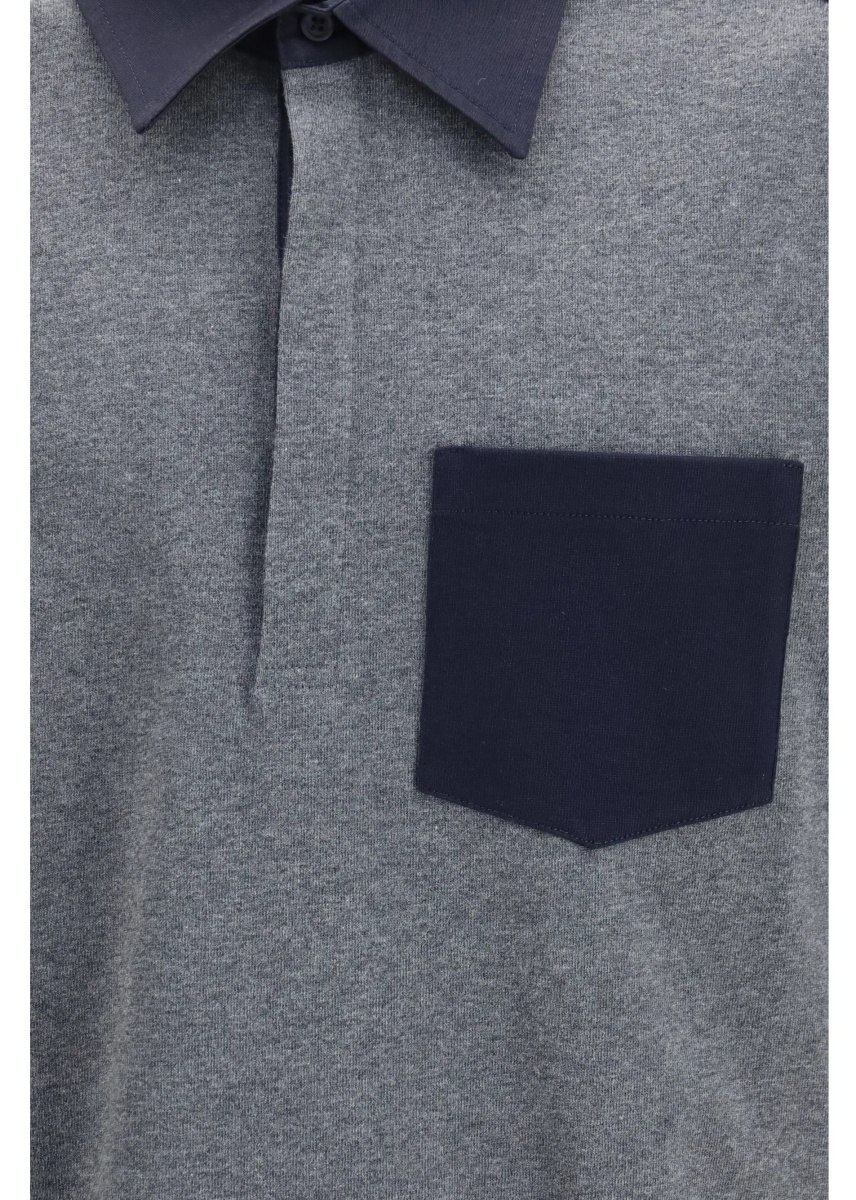 Tricou Polo Oversized Colorblock Rugby Polo - Img 3