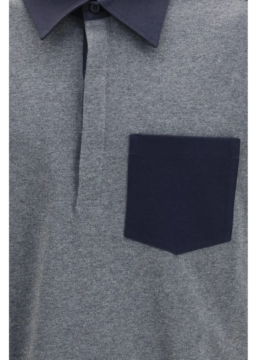 Tricou Polo Oversized Colorblock Rugby Polo - Img 3