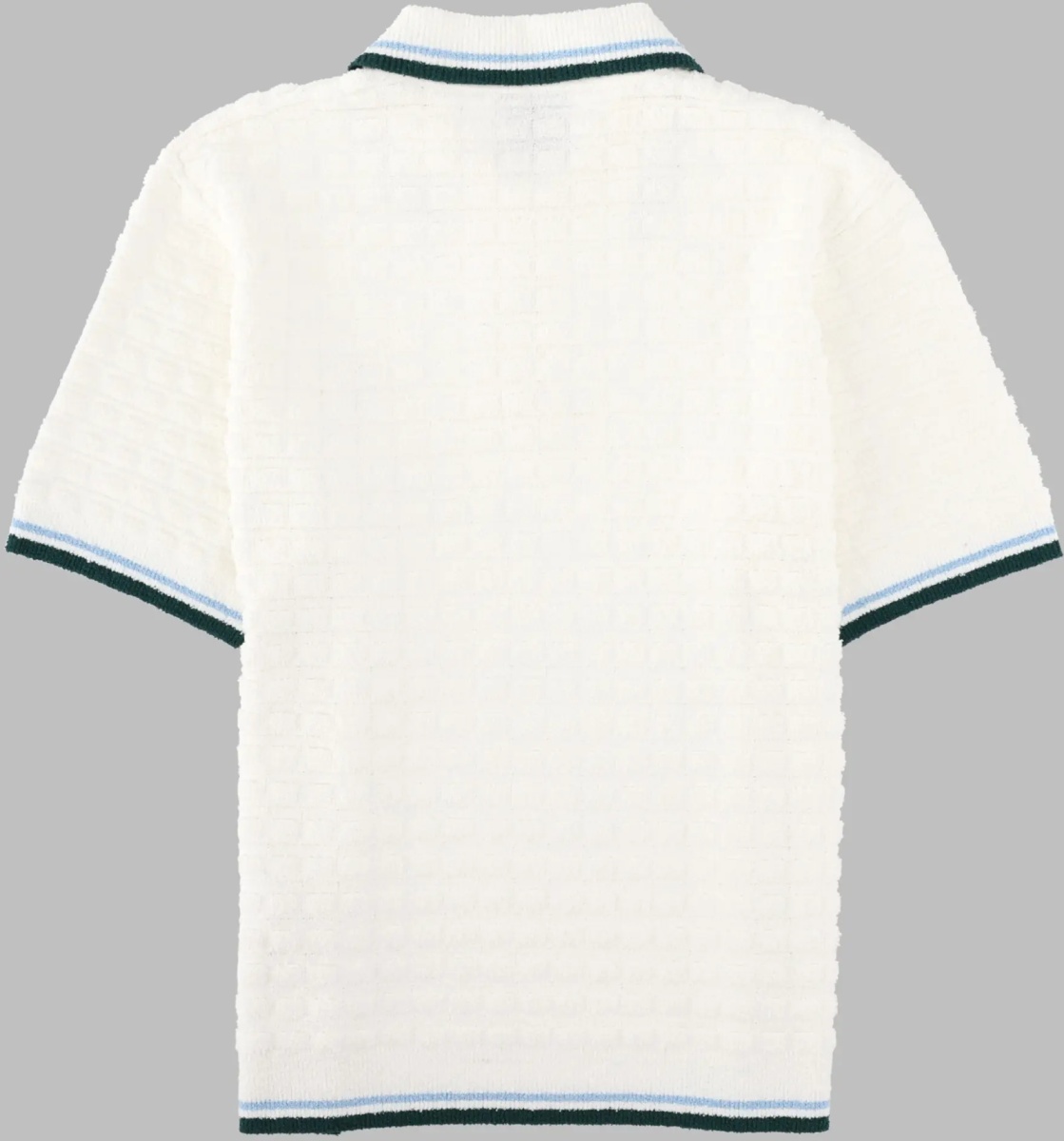 Tricou Polo Polo Bouclé Con Logo - Img 2