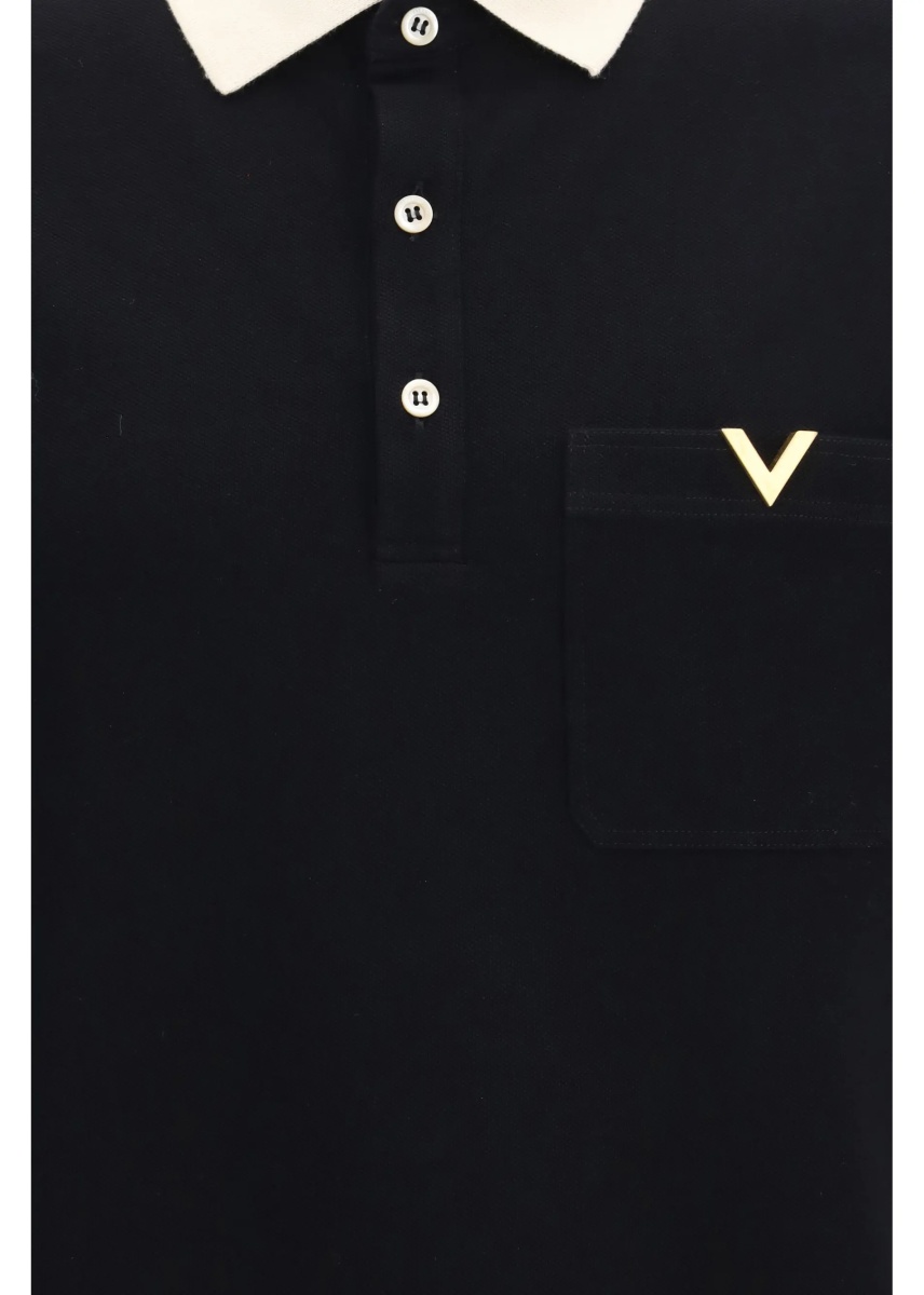Tricou Polo Polo with contrast trims - Img 3