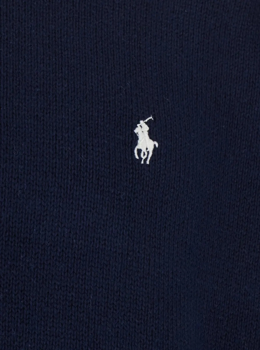 Tricou polo Ralph Lauren albastru din bumbac - Img 3