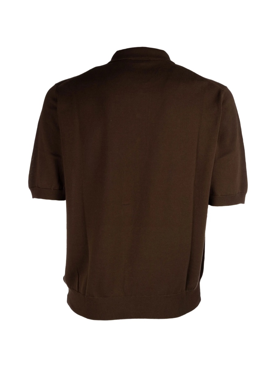 Tricou Polo SLOWEAR ZANONE maro - Img 2