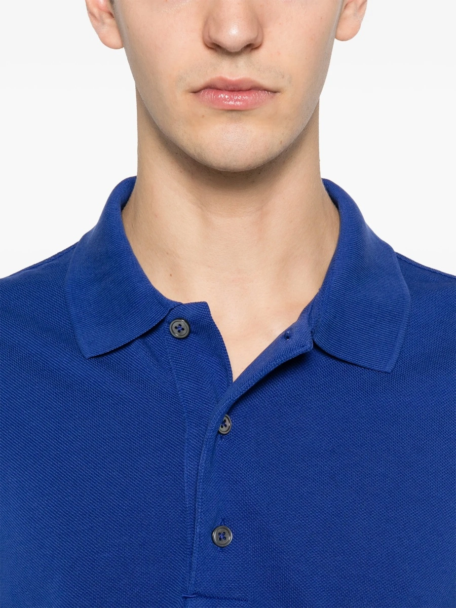 Tricou Polo Tom Ford albastru - Img 6